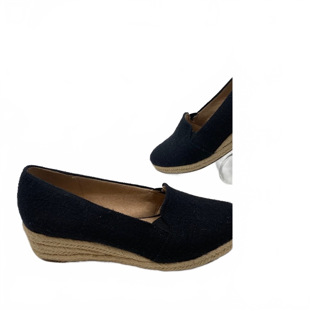 Life Stride Black Wedges | Womens 7